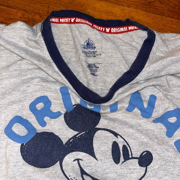 Disney Parks Mickey Mouse Gray  T-Shirt - Picture 3 of 6
